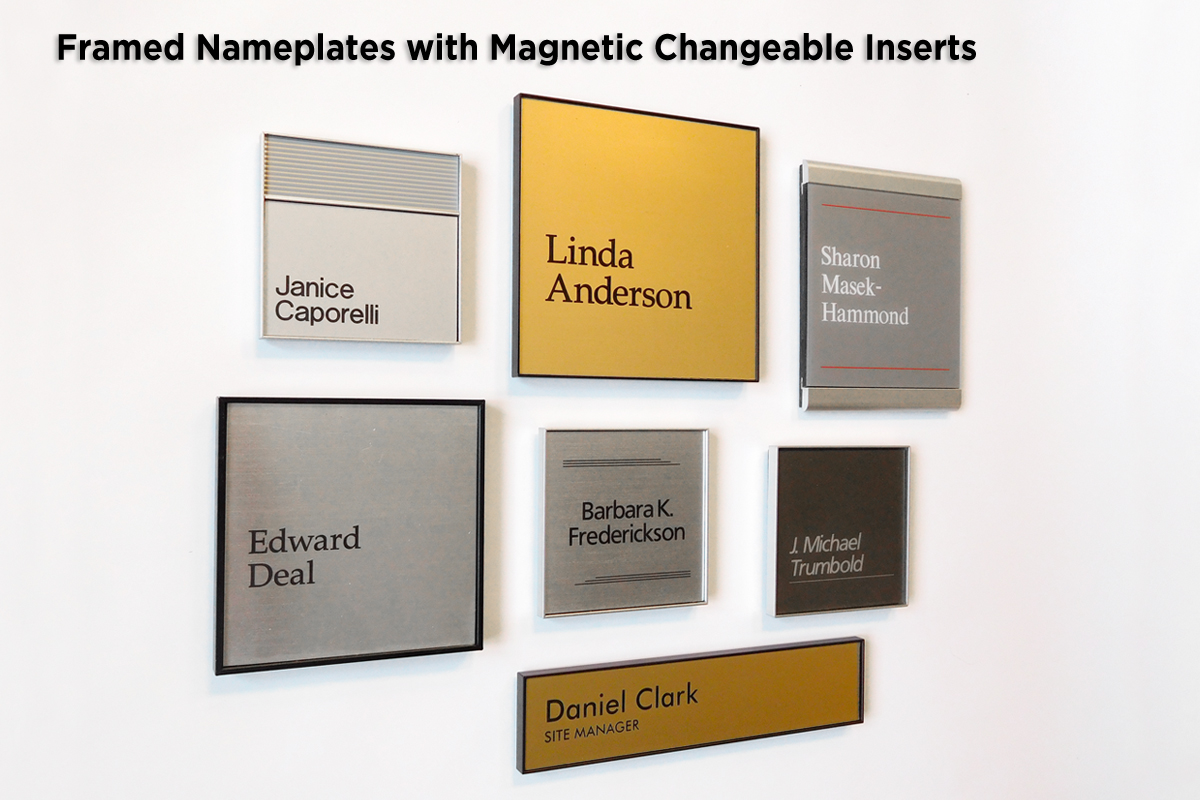 Office Nameplates Tampa, FL & Chicago, IL DDNC Signs