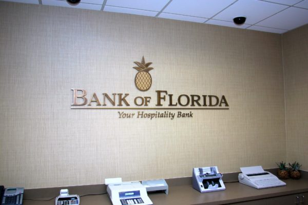 Dimensional Letters_Bank of Florida