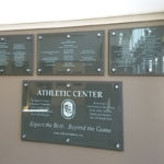 Donor Recognition Sign Athletic Center_St Petersburg FL