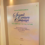 Donor Recognition Sign Second Century Campaign St Petersburg FL