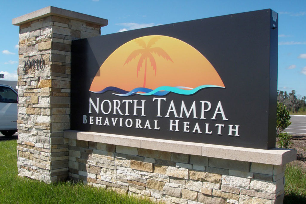 Exterior Monument-Sign-2 Behavorial-Health Tampa FL