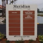Exterior Pylon Multi-Tenant Sign Meridian Clearwater FL