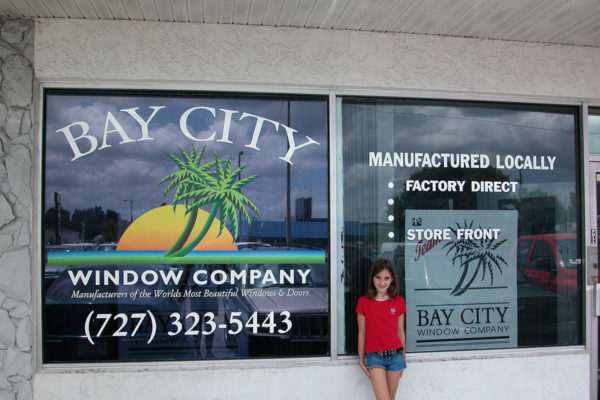 Vinyl Graphics on Store Front Clearwater FL