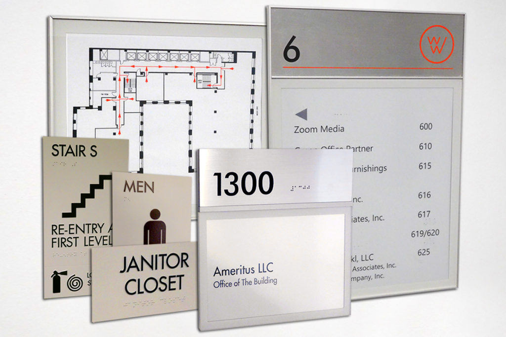 Interior Signage & Office Signs Tampa, FL & Chicago, IL | DDNC Signs